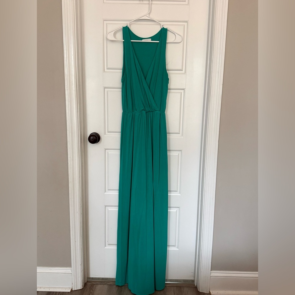 Lush Teal Maxi Dress